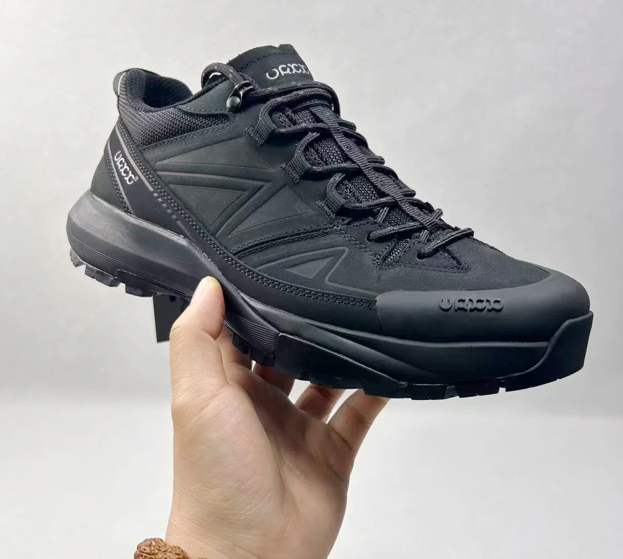 Outdoor Hunting Outfit - Tênis Masculino de Couro Legítimo Original