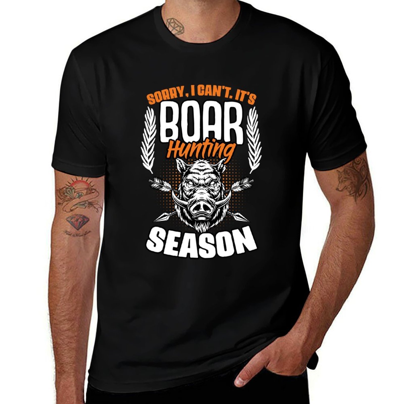Wildman Hunting & Outdoor Polokwane - Desculpe, não consigo - Camiseta engraçada