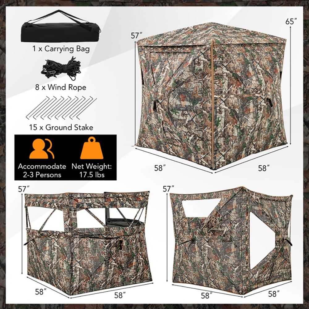 Hunting & Outdoor Supplies Photos - Abrigo de Caça Desmontável 5 em