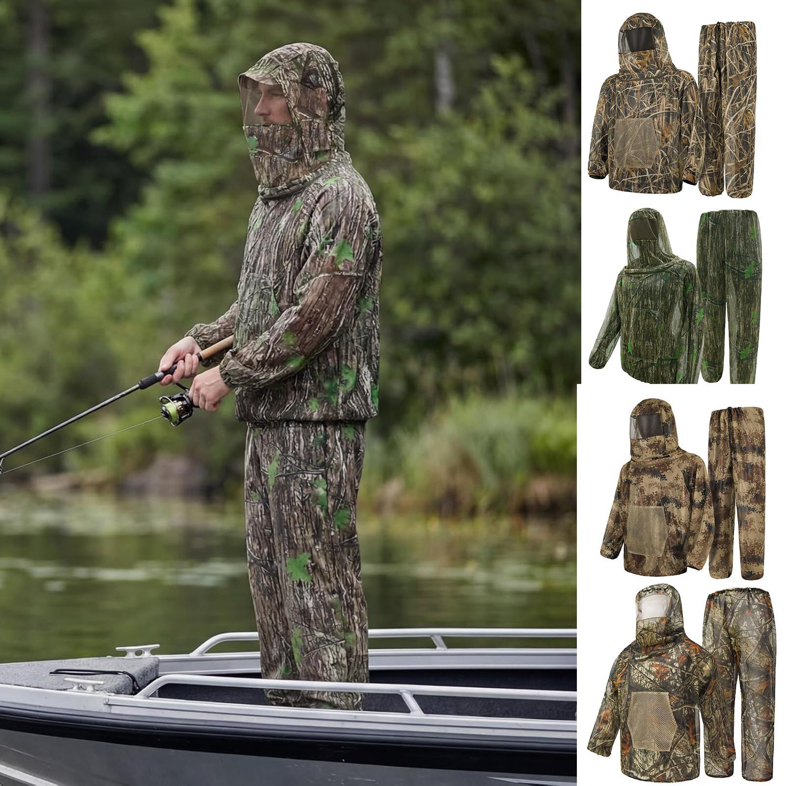 Outdoor Hunting Outfit - Roupa de Caça com Capuz e