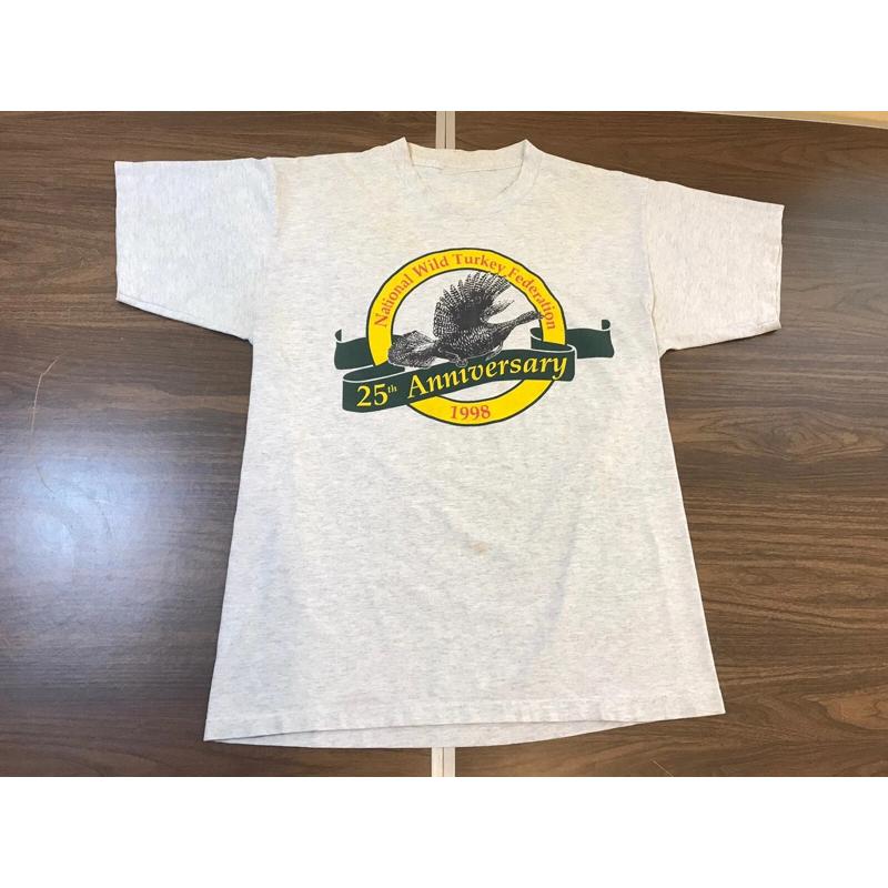 Wildman Hunting & Outdoor Polokwane - Camiseta Vintage dos Anos 90 da