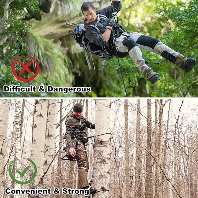Passos de árvore com parafuso  - Tree Stand Ladder avaliação e preço