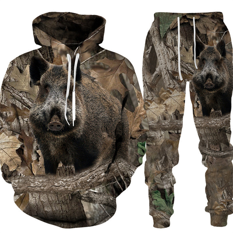 Camuflagem masculina caça anim - Outdoor Hunting Outfit avaliação e preço