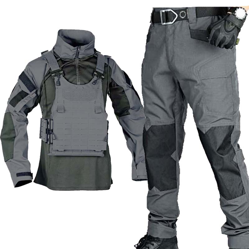 Conjunto Tático Multicam Preto - Outdoor Hunting Outfit avaliação e preço