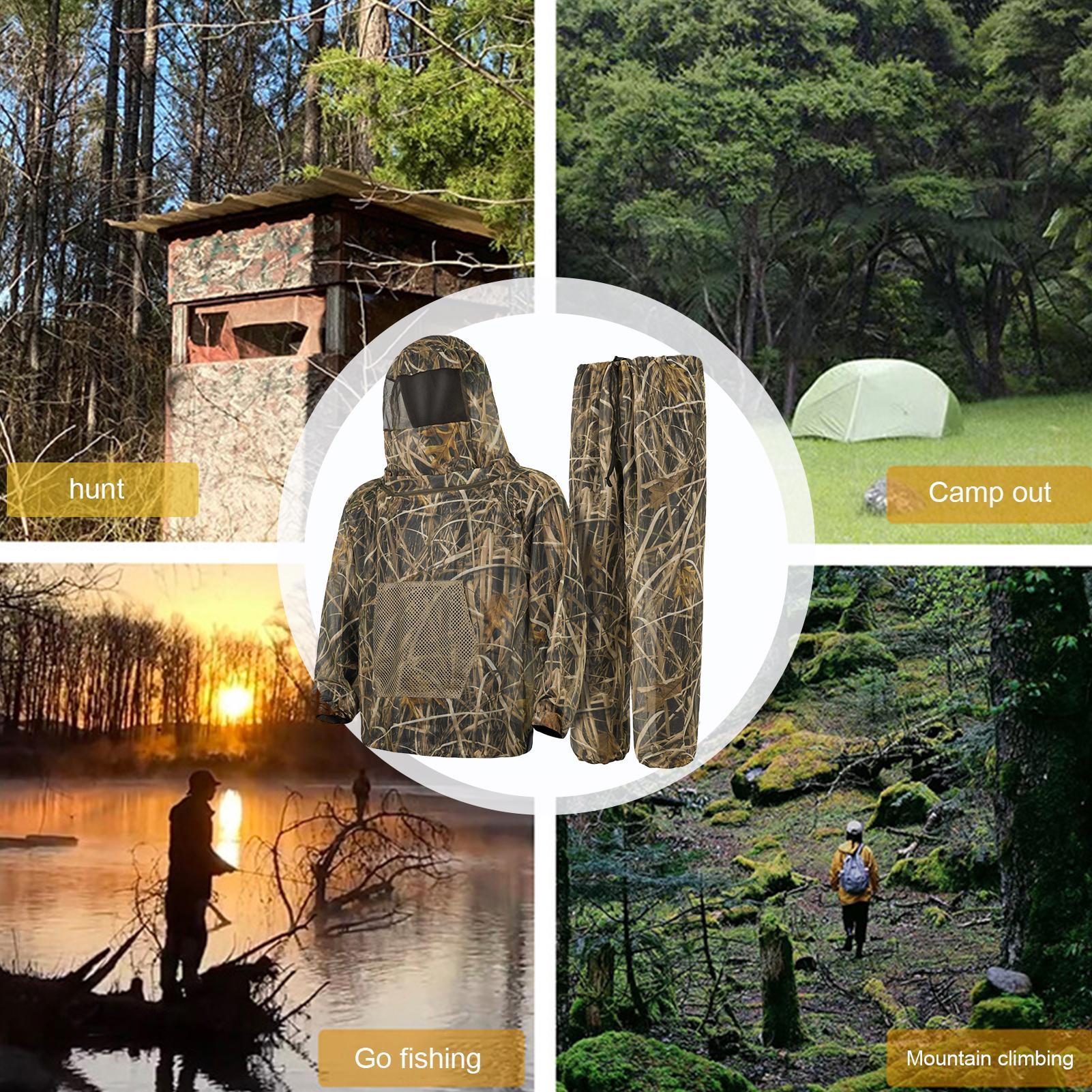 Conjunto de Caça Masculino com - Outdoor Hunting Outfit avaliação e preço