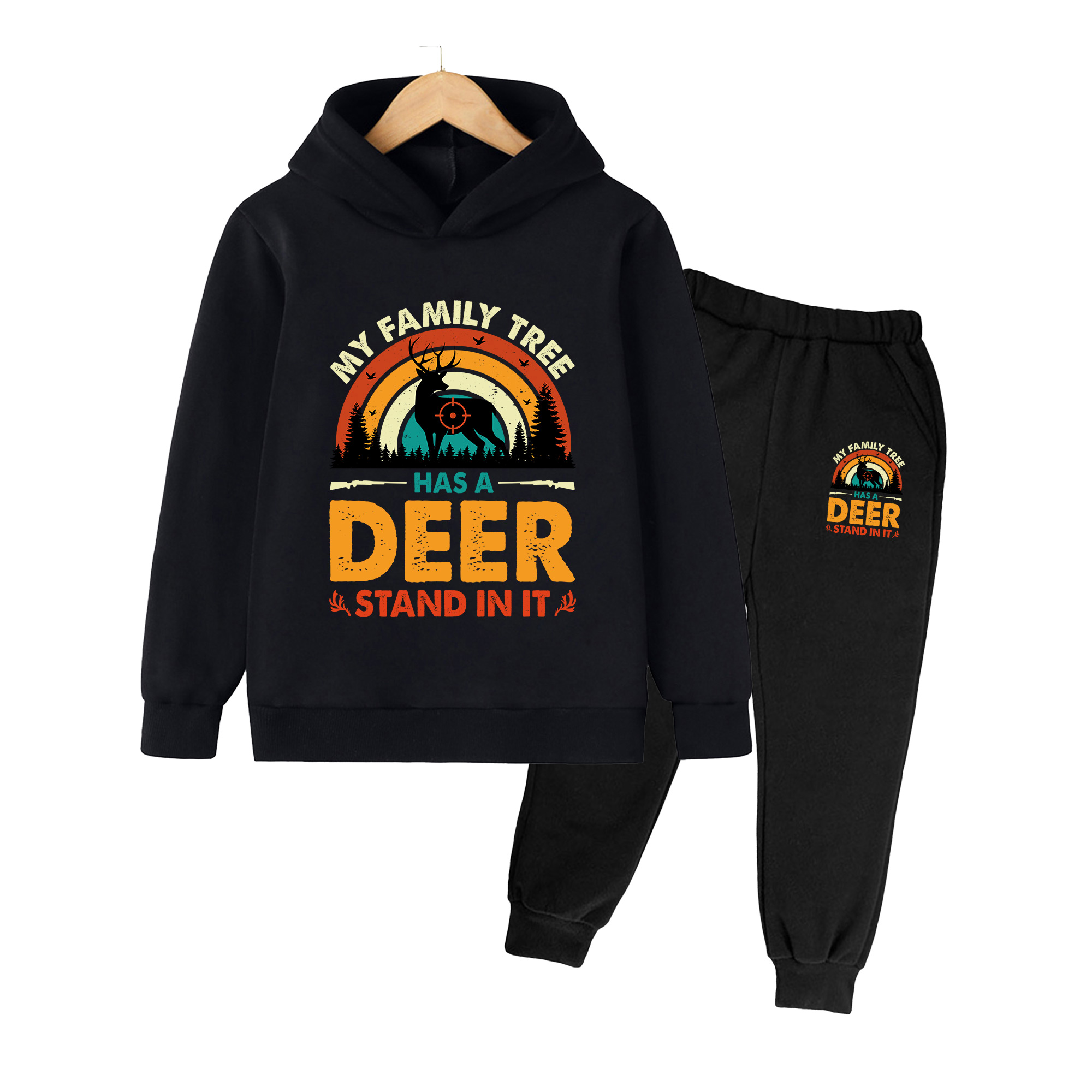 Conjunto de Moletom e Calça pa - Outdoor Hunting Outfit avaliação e preço