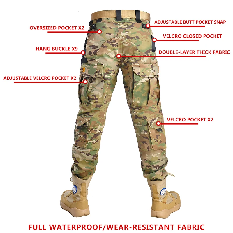 Uniforme Tático Masculino Camu - Outdoor Hunting Outfit avaliação e preço