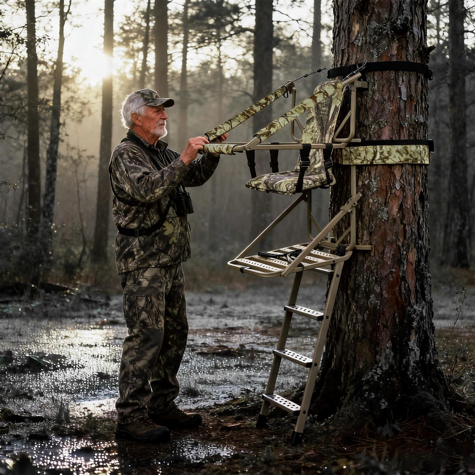 Suporte de escada acessórios a - Tree Stand Ladder avaliação e preço
