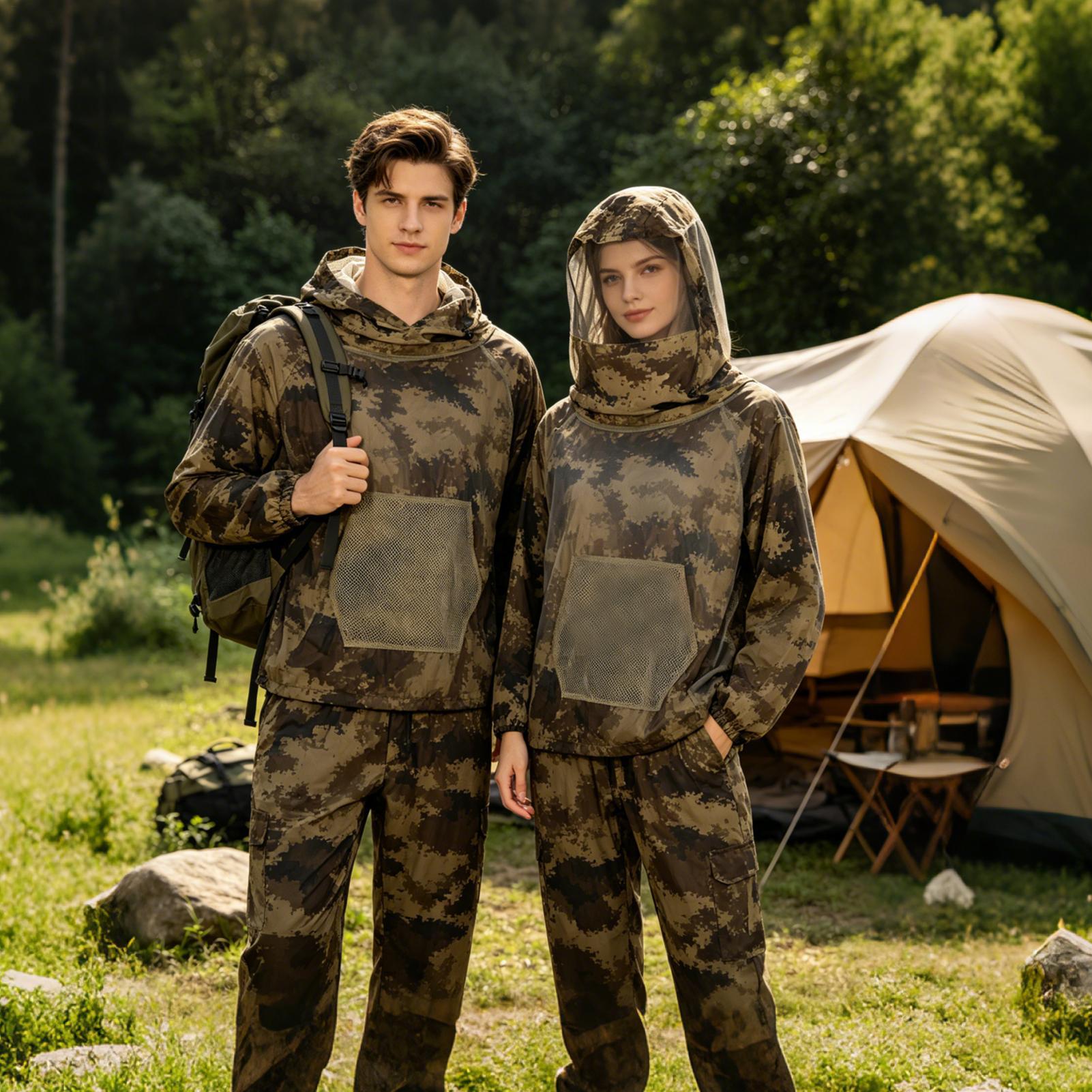 Conjunto de Caça com Capuz e M - Outdoor Hunting Outfit avaliação e preço
