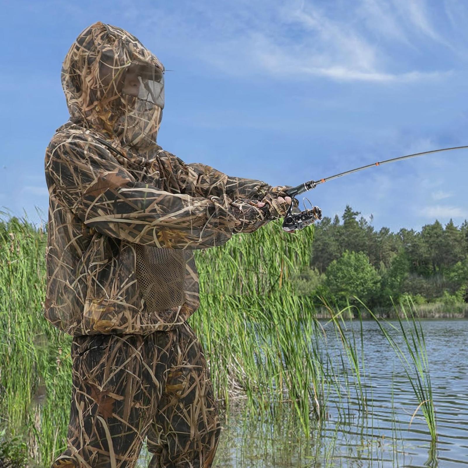 Conjunto de Caça com Capuz e M - Outdoor Hunting Outfit avaliação e preço