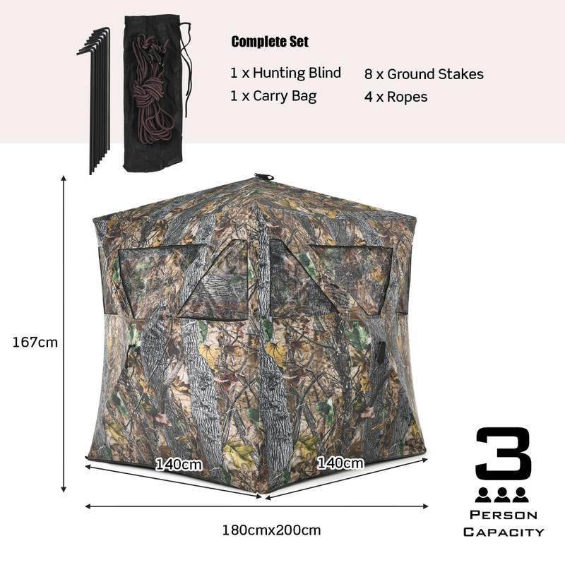 Abrigo de Caça Portátil com Es - Hunting & Outdoor Supplies Photos avaliação e preço