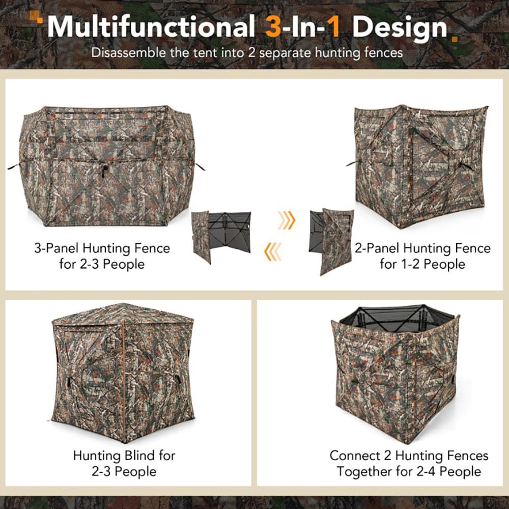 Abrigo de Caça Desmontável 5 e - Hunting & Outdoor Supplies Photos avaliação e preço