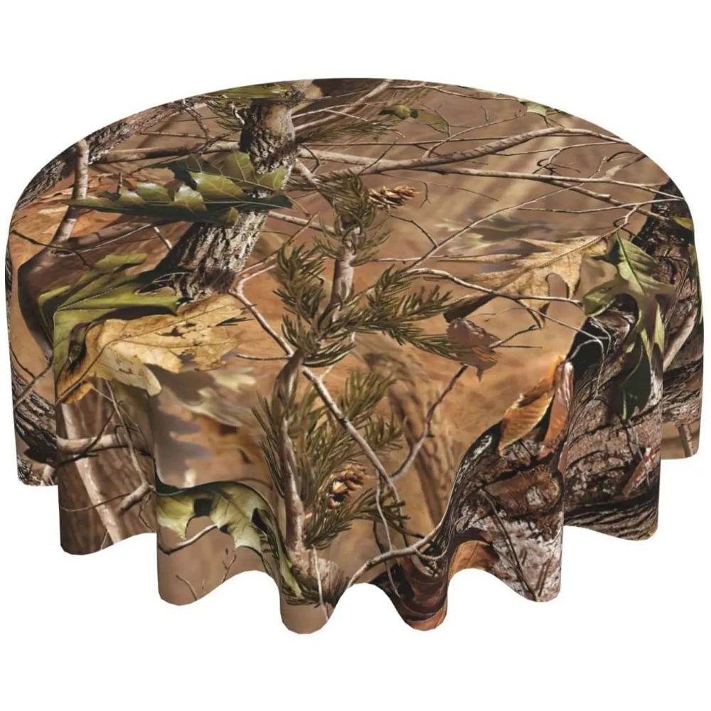 Toalha de mesa redonda camufla - Outdoor Hunting Table avaliação e preço